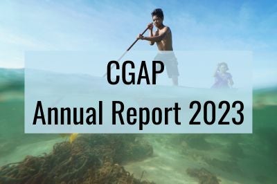 CGAP Annual Report 2023 Cover