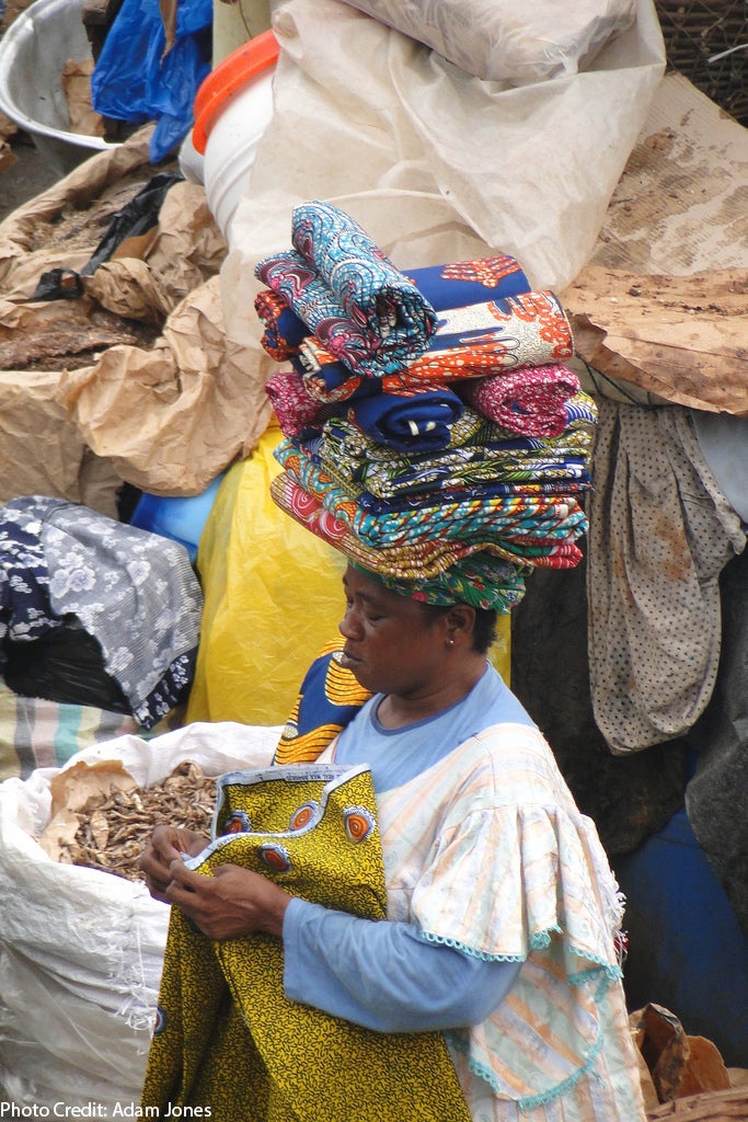 Ghana Market Seller 
