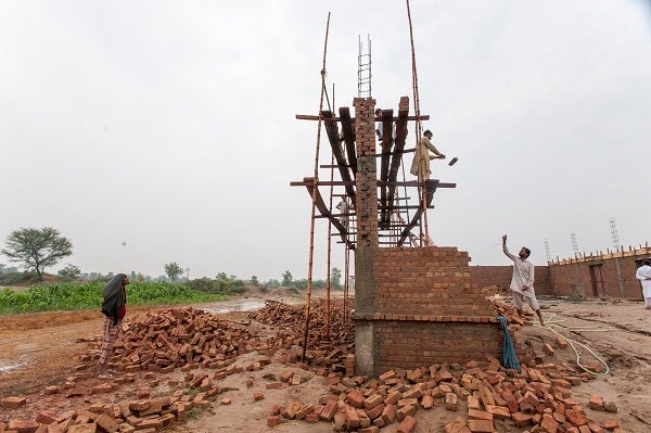 The Wasil Foundation builds a new warehouse for storing crops and inputs