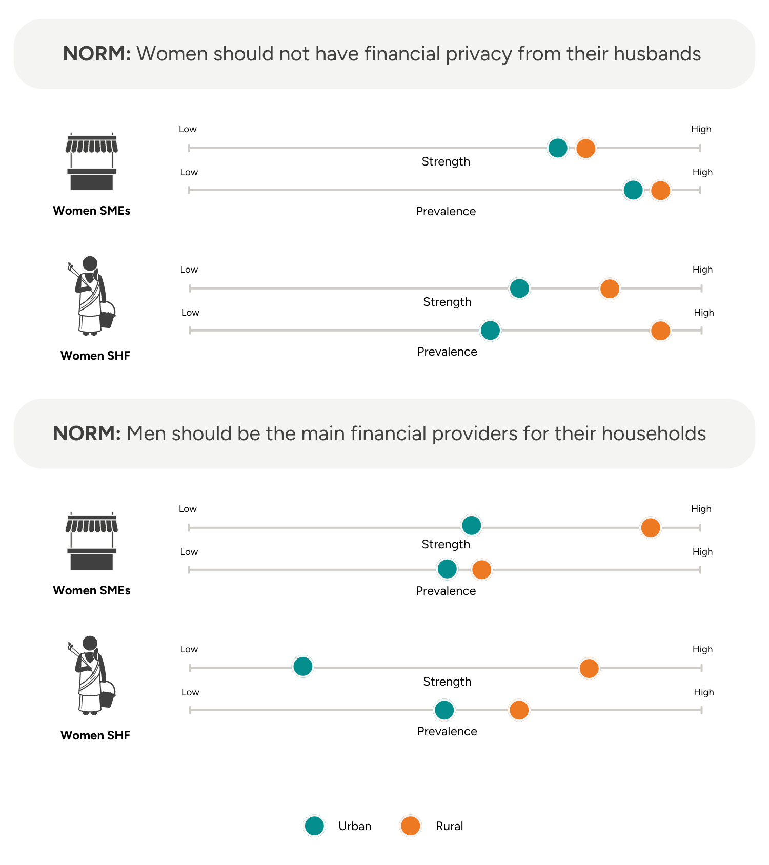 Figure 1: Understanding how gender norms shape the behaviors of different segments of women in Mozambique