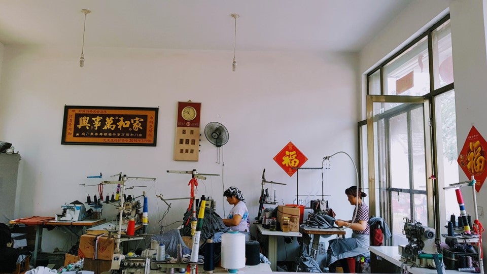 A textile shop in rural China. Photo: CGAP