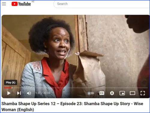 Shamba Shape Up, a farm-fix up reality television show in Kenya