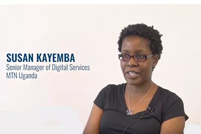 Photo of Susan Kayemba, Senior Manager of Digital Services, MTN Uganda