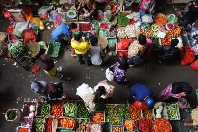 Traditional market, Jakarta City. Photo by Jeffry Surja, 2015 CGAP Photo Contest