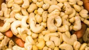  A handful of cashews. Photo: Arne Hoel/World Bank