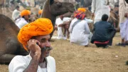 Camel trader in India