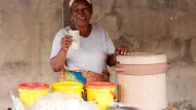 Woman vendor, Nigeria