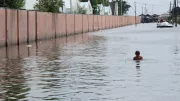 Flooding in Jakarta, Indonesia