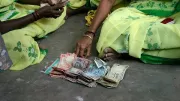 Microfinance leaders in Tamil Nadu tally the week's repayments