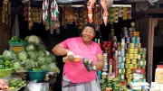 Merchant in Nigeria. Photo: Anjali Banthia, 2012 CGAP Photo Contest  ​