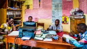 A loan from an agrifinance institution enabled this coffee co-op in Uganda to train its employees in business administration, logistics and computer skills. Photo: Wim Opmeer, 2018 CGAP Photo Contest